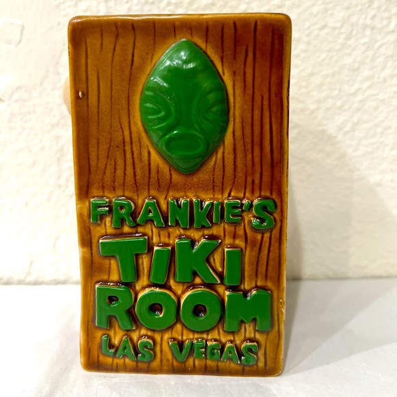 Tiki Farm 2008- Frankie’s Tiki Room "Tiki Bandit" Tiki Mug by Squid - Picture 2 of 3